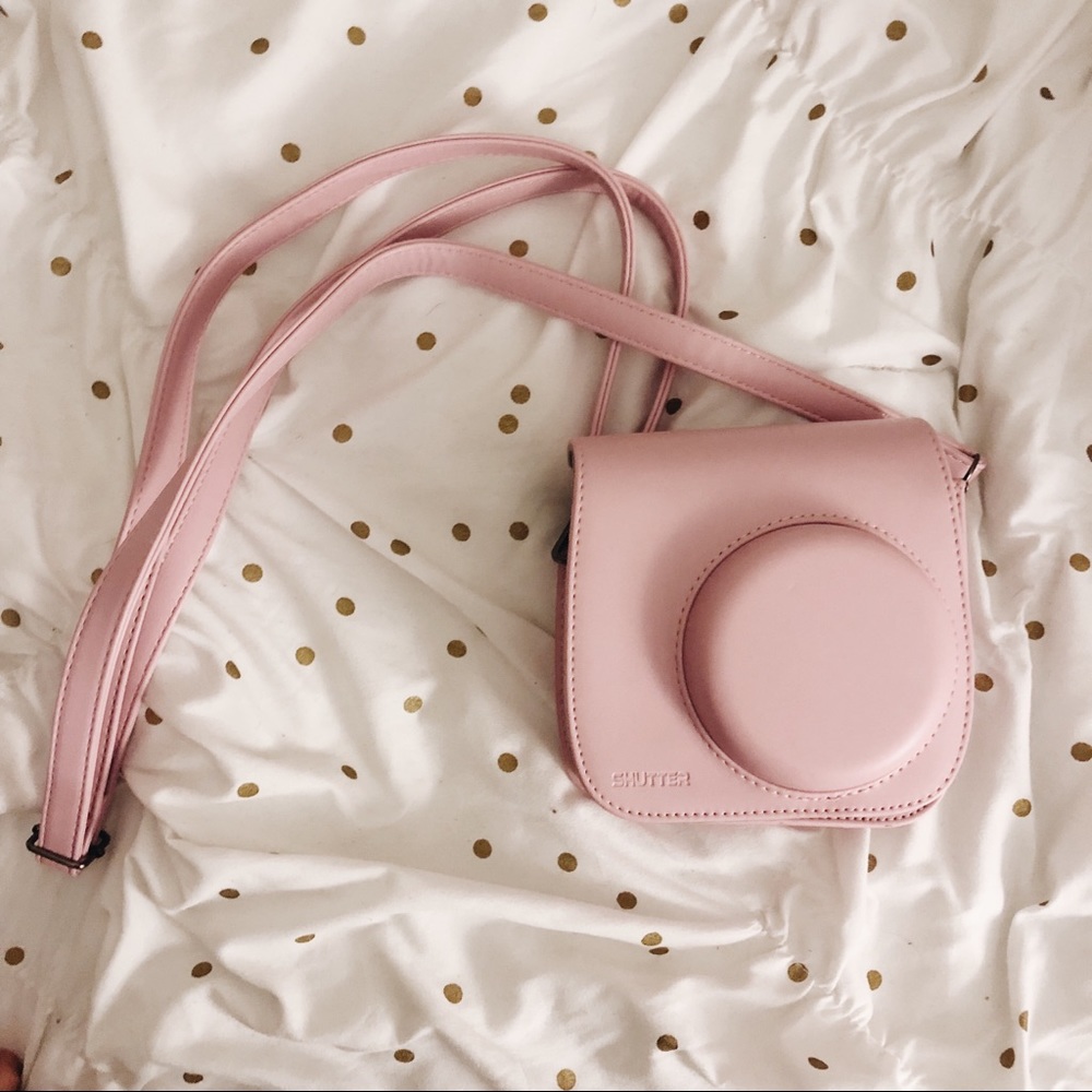 Pink Polaroid Case